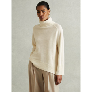 REISS ELIZA Wool Cashmere Roll Neck Jumper